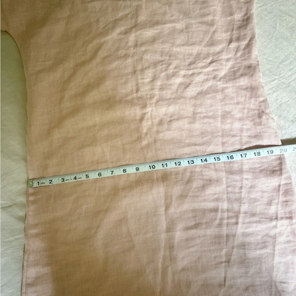 Linen dress from Meetra Linen (Etsy shop) size M coastal cottage vacation summer - Picture 7 of 10